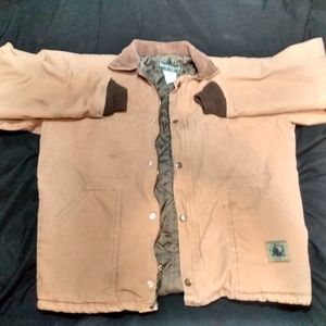Berne Apparel tan winter work coat